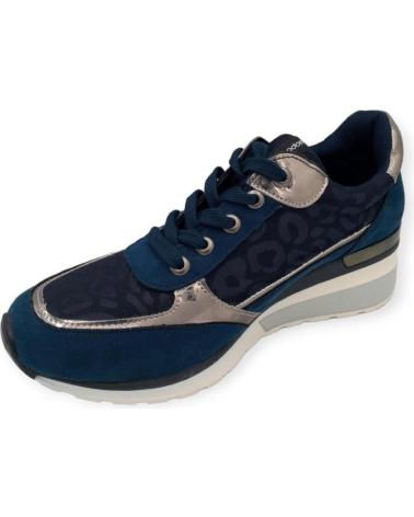 Zapatillas deporte de Mujer DON ALGODON ZAPATILLA MARINO PLATA ZHI1302 AZUL
