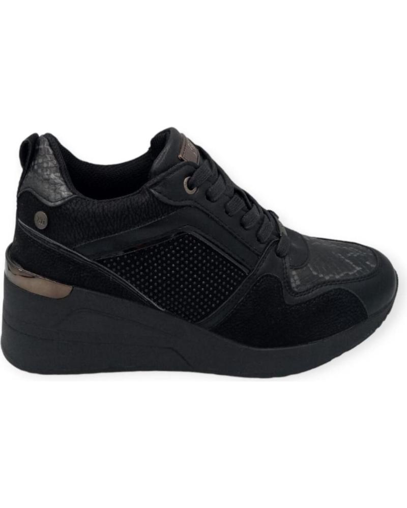 Scarpe sport per Donna XTI ZAPATILLA NEGRA CUA 44569 NEGRO