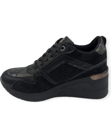 Scarpe sport per Donna XTI ZAPATILLA NEGRA CUA 44569 NEGRO
