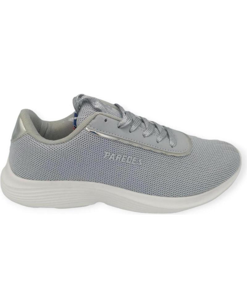 Zapatillas deporte de Mujer PAREDES ZAPATILLA PLATA LD20501PT PLATEADO
