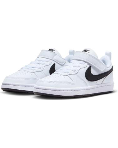 NIKE ZAPATILLAS COURT BOROUGH LOW RECRAFT PARA NINOS EN COLOR BLA BLANCO