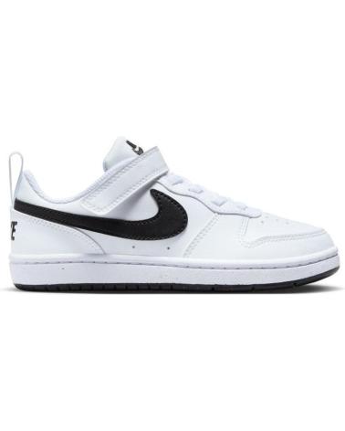 NIKE ZAPATILLAS COURT BOROUGH LOW RECRAFT PARA NINOS EN COLOR BLA BLANCO