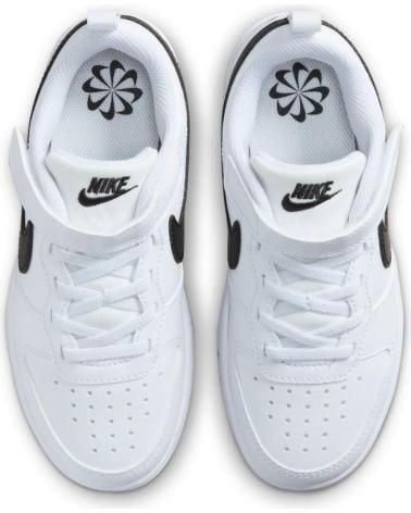 NIKE ZAPATILLAS COURT BOROUGH LOW RECRAFT PARA NINOS EN COLOR BLA BLANCO