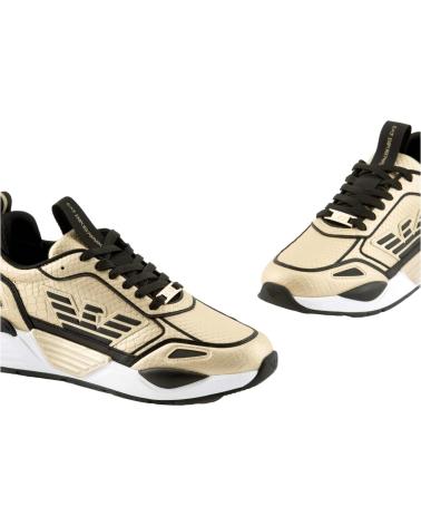 Scarpe sport per Uomo EMPORIO ARMANI ZAPATILLAS SNEAKERS GOLD