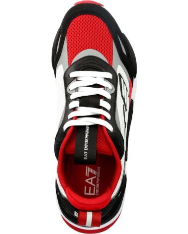 Zapatillas deporte de Hombre EMPORIO ARMANI ZAPATILLAS SNEAKER ROJO