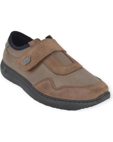 Zapatos de Mujer ROAL ZAPATO TAUPE VELCRO 3806 MARRóN