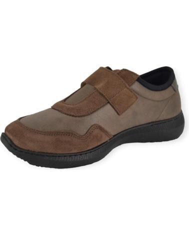 Zapatos de Mujer ROAL ZAPATO TAUPE VELCRO 3806 MARRóN