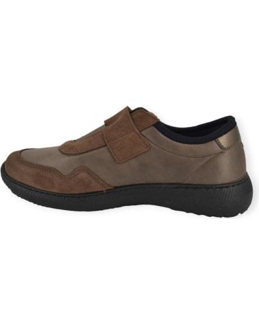 Zapatos de Mujer ROAL ZAPATO TAUPE VELCRO 3806 MARRóN