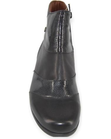 Botines de Mujer PITILLOS BOTIN PIEL ADORNOS CHAROL 2612 NEGRO