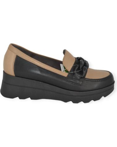 Zapatos-De-Mujer-PITILLOS-MOCASIN-PIEL-CUA-Y-TAUPE-PITILLO-5354-NEGRO