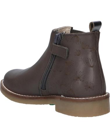 Stivaletti per Bambina KICKERS 830050 NYKKI 123 GRIS LASER