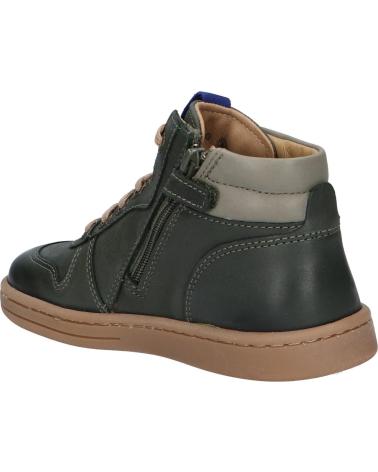 Stivali per Bambina e Bambino KICKERS 829890 TACKFLO 203 KAKI GRIS BLEU
