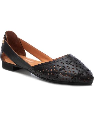 CARMELA SABRINA 161581 SCHWARZ - PERFORIERTE BALLERINAS NEGRO