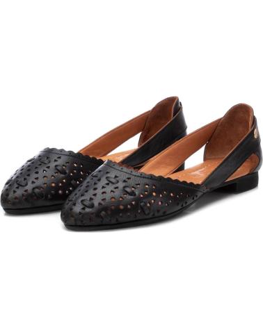 CARMELA SABRINA 161581 SCHWARZ - PERFORIERTE BALLERINAS NEGRO