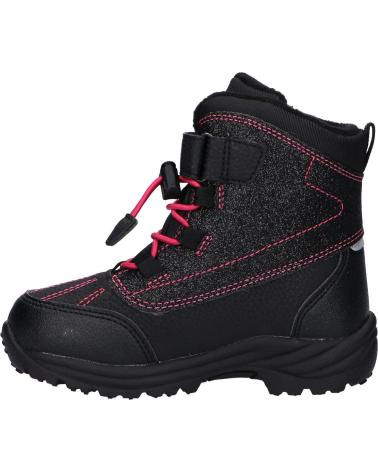 Stivali per Donna e Bambina e Bambino KICKERS 736602-30 JUMP WPF 81 NOIR ROSE BRILLANT