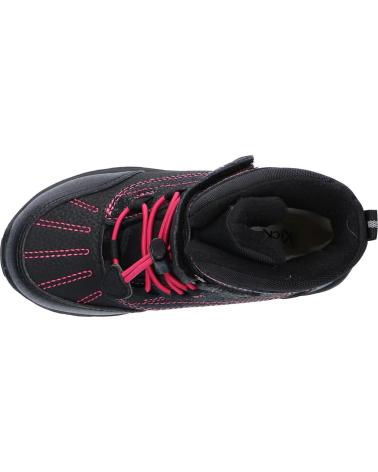 Stivali per Donna e Bambina e Bambino KICKERS 736602-30 JUMP WPF 81 NOIR ROSE BRILLANT