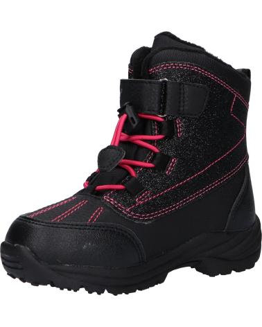 Stivali per Donna e Bambina e Bambino KICKERS 736602-30 JUMP WPF 81 NOIR ROSE BRILLANT