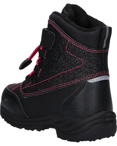 Stivali per Donna e Bambina e Bambino KICKERS 736602-30 JUMP WPF 81 NOIR ROSE BRILLANT