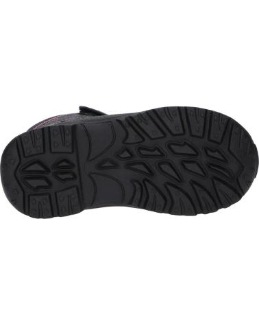 Stivali per Donna e Bambina e Bambino KICKERS 736602-30 JUMP WPF 81 NOIR ROSE BRILLANT