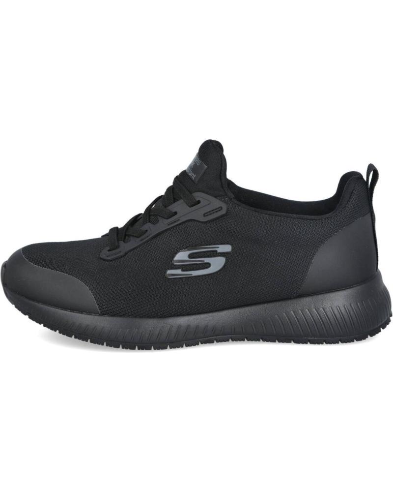 Sportschuhe für Damen SKECHERS 77222 SQUAD SR MUJER NEGRO