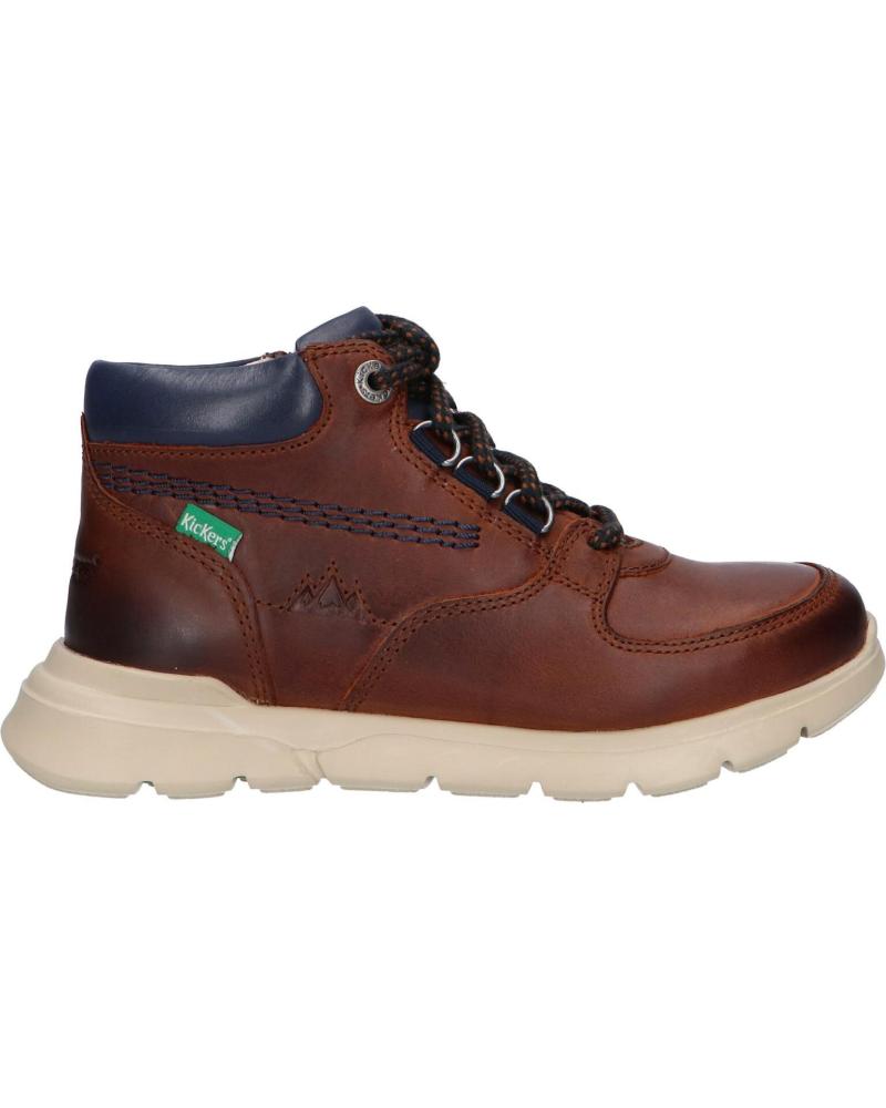 Stivaletti per Bambino KICKERS 878880-30 KICKADVENTUR 116 CAMEL MARINE