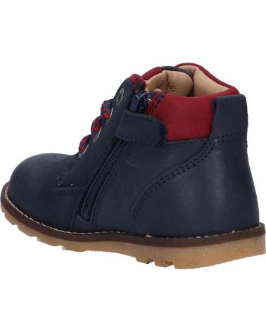 Botines de Niña y Niño KICKERS 829720-10 NONOBO 103 MARINE BORDEAUX