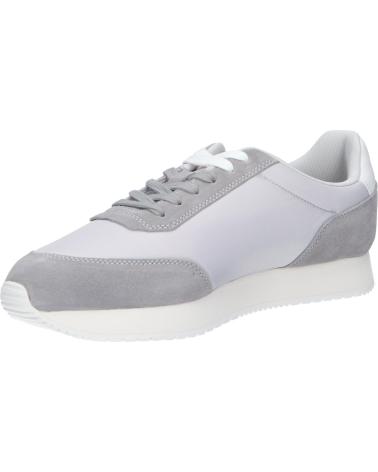 Zapatillas deporte de Hombre CALVIN KLEIN YM0YM00746 RETRO RUNNER 0IX OYSTER MUSHROOM-FORMAL GREY