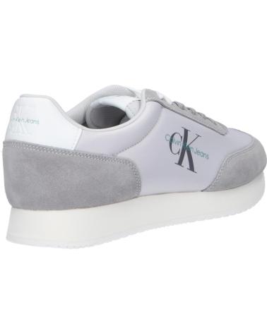 Zapatillas deporte de Hombre CALVIN KLEIN YM0YM00746 RETRO RUNNER 0IX OYSTER MUSHROOM-FORMAL GREY