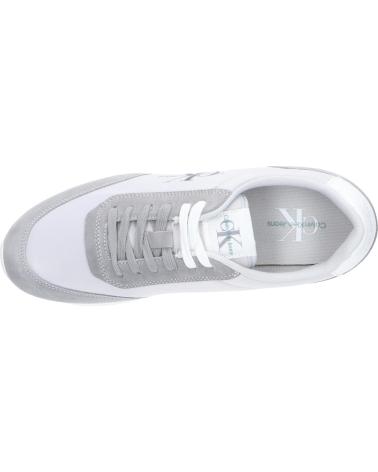 Zapatillas deporte de Hombre CALVIN KLEIN YM0YM00746 RETRO RUNNER 0IX OYSTER MUSHROOM-FORMAL GREY
