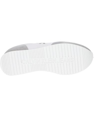 Zapatillas deporte de Hombre CALVIN KLEIN YM0YM00746 RETRO RUNNER 0IX OYSTER MUSHROOM-FORMAL GREY