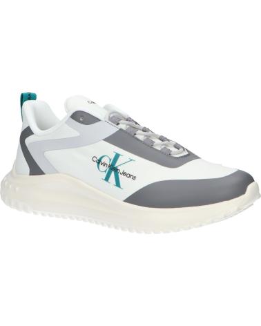 Sapatilhas de Homem CALVIN KLEIN YM0YM00968 EVA RUNNER 0LF B WHITE-CREAMY WHITE