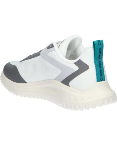 Sapatilhas de Homem CALVIN KLEIN YM0YM00968 EVA RUNNER 0LF B WHITE-CREAMY WHITE