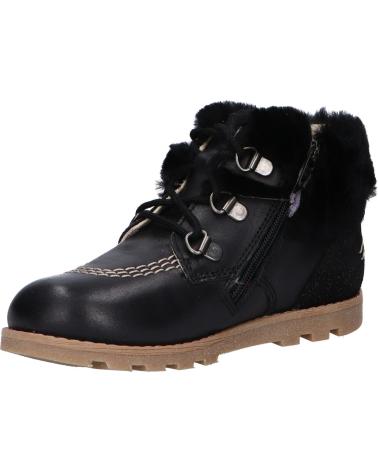 Botins de Menina KICKERS 878700-10 NONOSWEET 83 NOIR BRILLANT