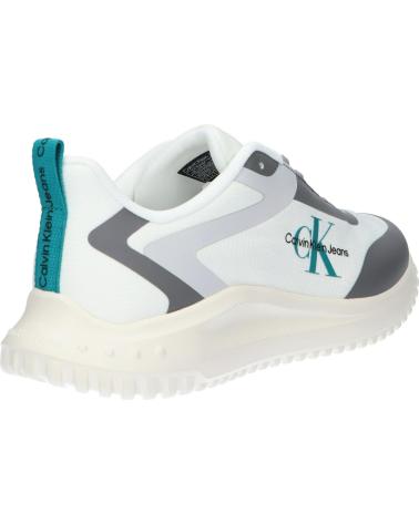 Sapatilhas de Homem CALVIN KLEIN YM0YM00968 EVA RUNNER 0LF B WHITE-CREAMY WHITE
