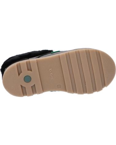 Botins de Menina KICKERS 878700-10 NONOSWEET 83 NOIR BRILLANT