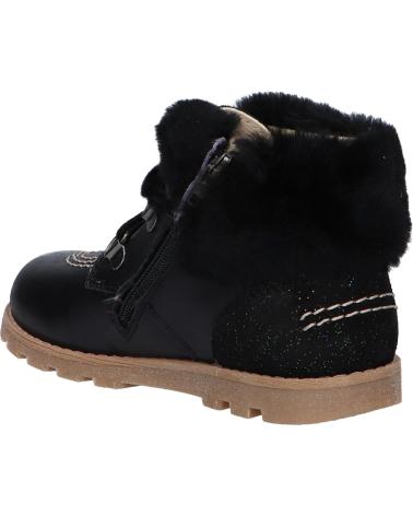 Botins de Menina KICKERS 878700-10 NONOSWEET 83 NOIR BRILLANT