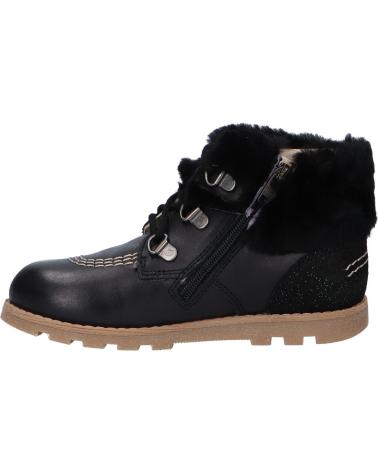 Botins de Menina KICKERS 878700-10 NONOSWEET 83 NOIR BRILLANT