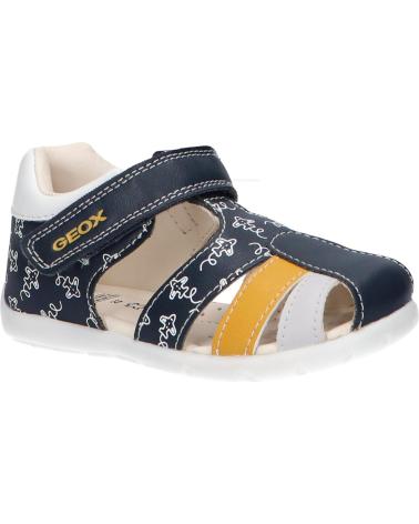 Sandalen für Mädchen und Junge GEOX B021PC 000BC B ELTHAN CF42Q NAVY-OCHRE