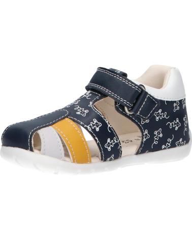 Sandalen für Mädchen und Junge GEOX B021PC 000BC B ELTHAN CF42Q NAVY-OCHRE