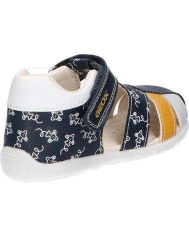 Sandalen für Mädchen und Junge GEOX B021PC 000BC B ELTHAN CF42Q NAVY-OCHRE