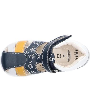 Sandalen für Mädchen und Junge GEOX B021PC 000BC B ELTHAN CF42Q NAVY-OCHRE