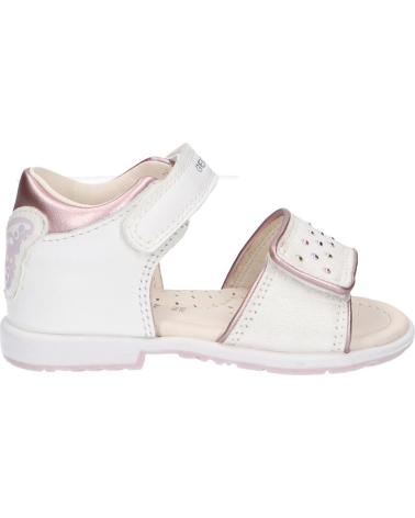 Sandalias de Niña GEOX B3521A 08509 B VERRED C1253 WHITE-OLD ROSE