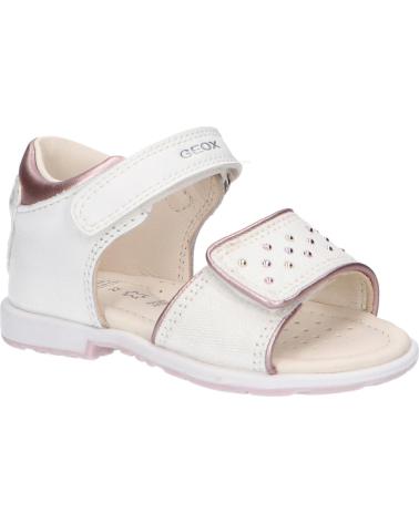 Sandalias de Niña GEOX B3521A 08509 B VERRED C1253 WHITE-OLD ROSE
