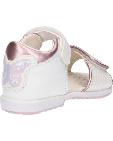 Sandalias de Niña GEOX B3521A 08509 B VERRED C1253 WHITE-OLD ROSE