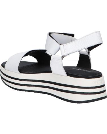 Sandalen für Damen GEOX D25RSA 00046 D SANDAL KENCY C1000 WHITE