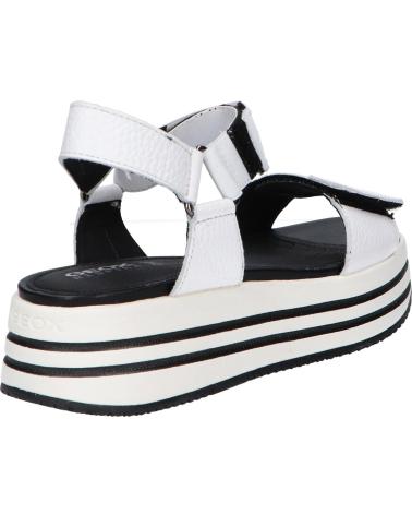 Sandalen für Damen GEOX D25RSA 00046 D SANDAL KENCY C1000 WHITE