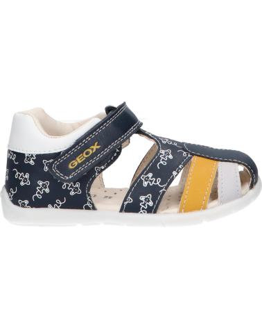 Sandales pour Fille et Garçon GEOX B021PC 000BC B ELTHAN CF42Q NAVY-OCHRE