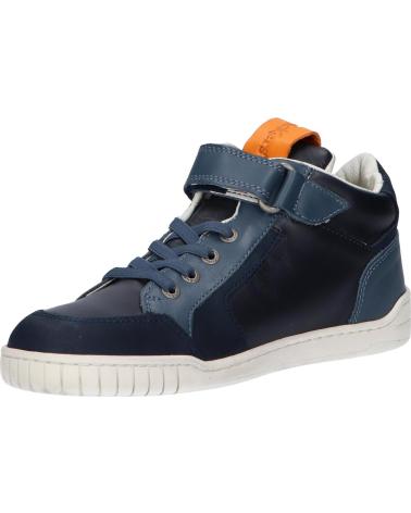 Esportes  de Menina e Menino KICKERS 878830-30 WINCKY CDT 102 MARINE GRIS ORANGE