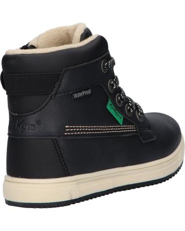 Boots für Damen und Mädchen und Junge KICKERS 736802-30 YEPO WPF 8 NOIR