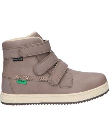 Botas de Mujer y Niña KICKERS 736813-30 YEPOKRO WPF 11 BEIGE METALLISE